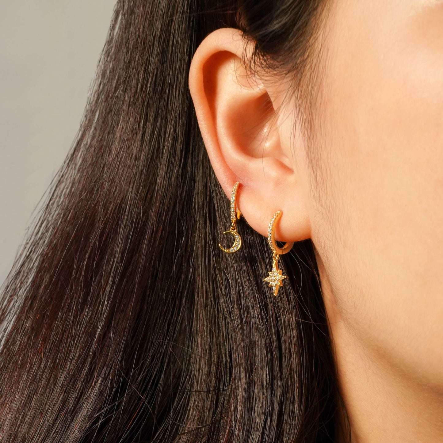 Pendientes Eleanor Aros 1CM