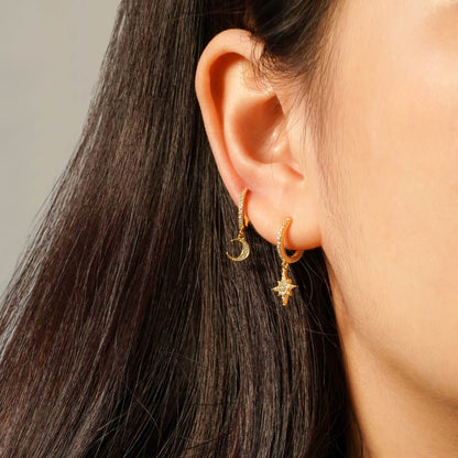 Pendientes Eleanor Aros 1CM