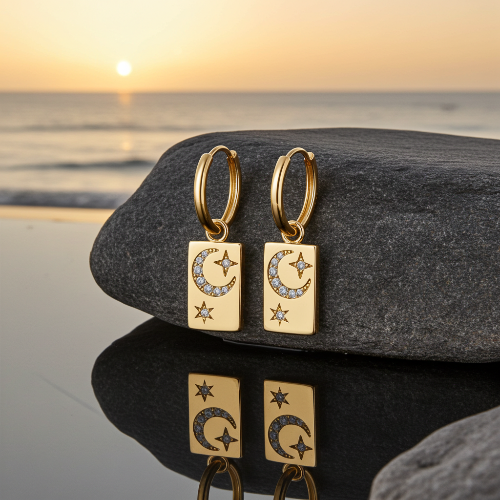 Pendientes Thebe Aros 1,3CM